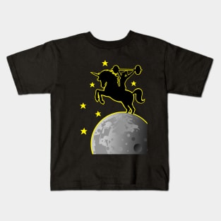 Unicorn Moon Kids T-Shirt